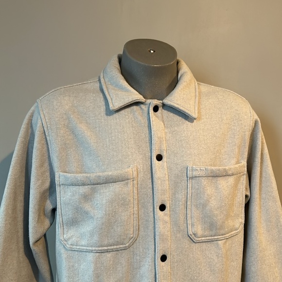 Soft Grey Shirt Jacket XL Joe’s Jeans - Picture 2 of 7